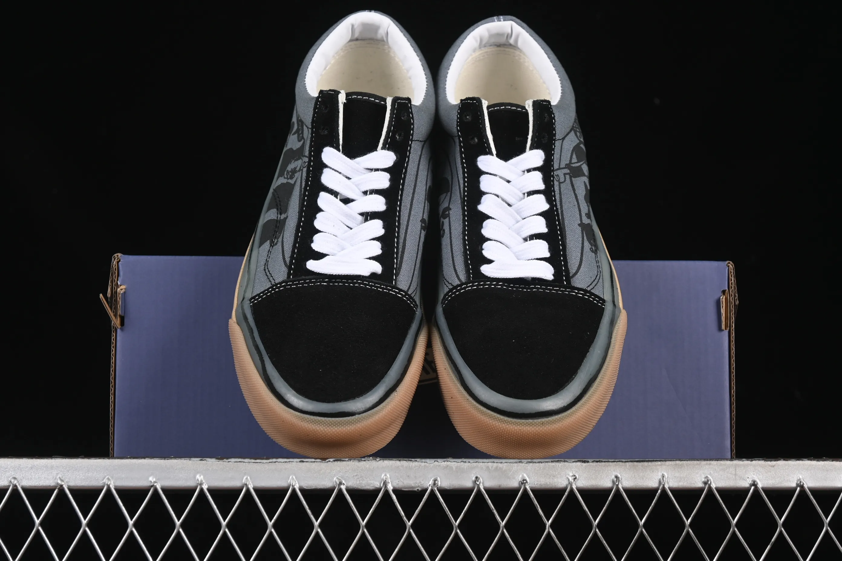 All categories Vans Vans series Vans Low Vans low-top Vans Premium x Hanai high-end branch artist joint series low-top casual sneakers VN000D56BN5